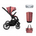 Carro Muuvo Slick 2.0 Pure Pink con accesorios